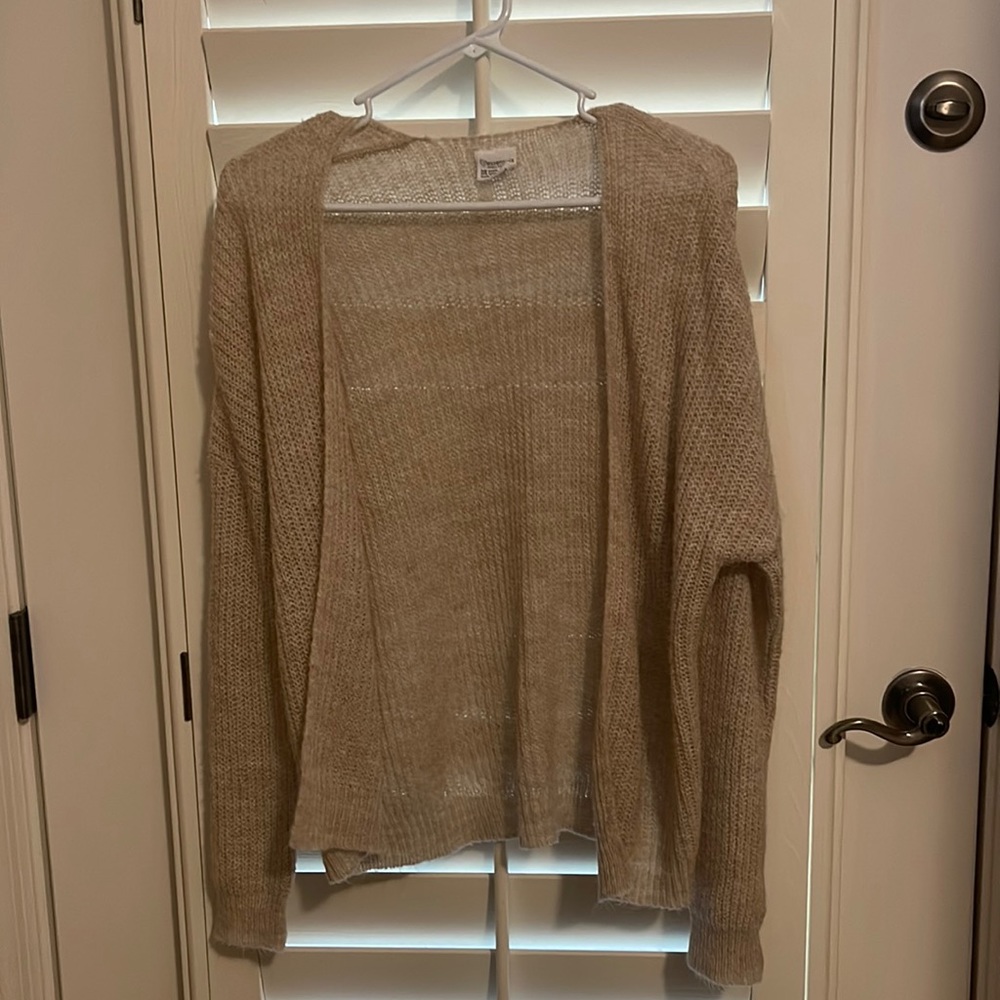 Beige light cream color cover up
